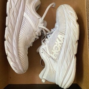 HOKA ONE ONE Bondi 7 White Ivory 6.5